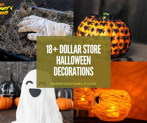 diy dollar store halloween decorations