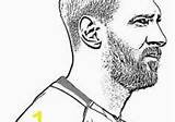 Coloring Messi Soccer Player Pages Terbaik Gambar Sport Divyajanani sketch template