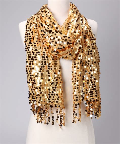 raj imports gold mirror sequin scarf sequin scarf sequins scarf