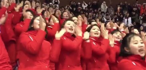 those cheerleaders the media loved from north korea are