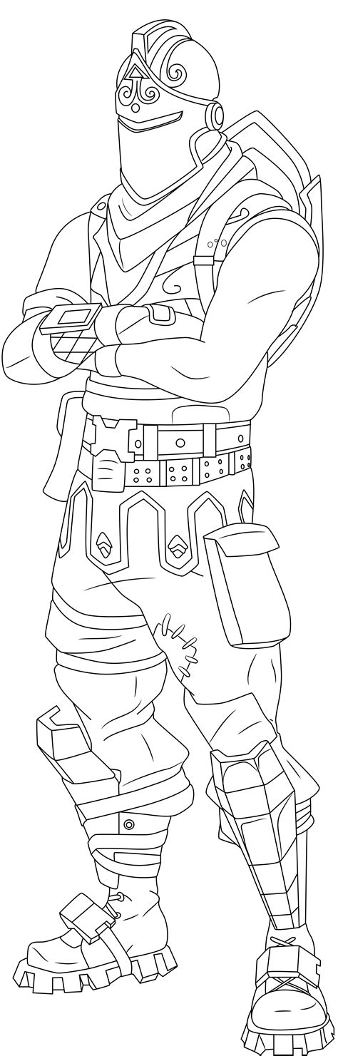 fortnite skins coloring pages printable    outer heavy