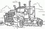 Wheeler Rig Transportation Cow Getdrawings Wuppsy sketch template