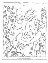 Coloring Printable Pages Camo Cartoon Seahorse Camouflage Getcolorings Getdrawings Ocean Drawing sketch template