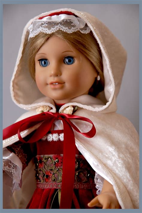 holiday colonial outfit  american girl dolls elizabeth  felicity