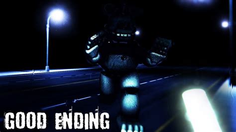 i got the good ending the truth about the animatronics revealed fnaf the fredbear