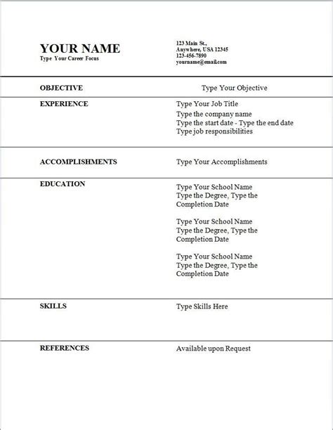 creative resume templates   standout job application