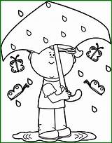 Rain Spring Coloring Pages Awesome Getcolorings Color Printable sketch template