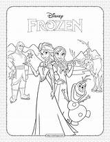 Frozen Coloring Pages Disney Pdf Whatsapp Tweet Email sketch template