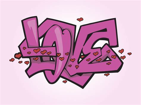 love graffiti vector love graffiti graffiti words graffiti alphabet