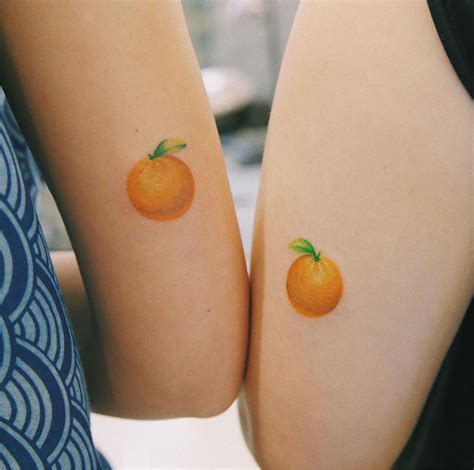 Share 66 Orange Fruit Tattoo In Cdgdbentre
