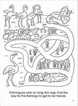Zoo Mazes sketch template
