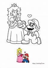 Mario Coloring1 Printables sketch template