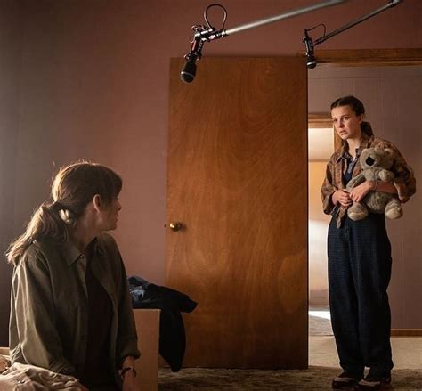 stranger things behind the scenes season 3 with winona ryder and millie