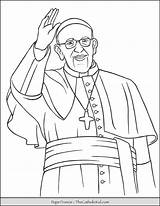 Pope Thecatholickid sketch template