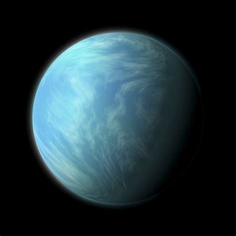artists depiction  kepler   planet   habitable zone   type  star