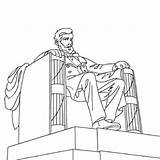 Coloring Monument Washington Parthenon Pages Lincoln September Printable Memorial Getcolorings Greece Print Designlooter Popular sketch template
