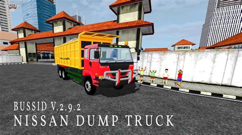 mod nissan dump truck bussid mod bussid indonesia
