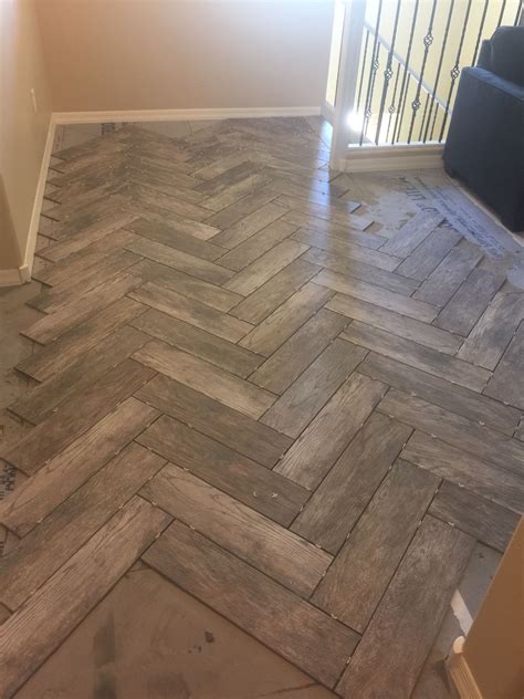 herringbone floor tile porcelain flooring designs