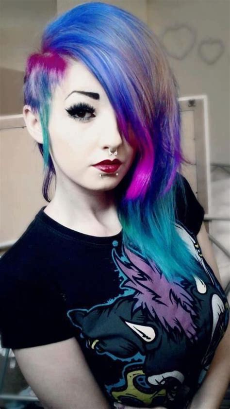 146 awesome emo hairstyle for every girls