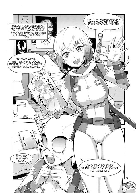 gwenpool jumping into an indecent world english porn comic
