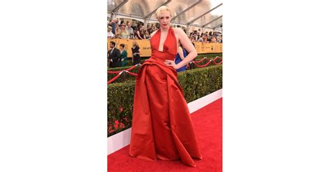 gwendoline christie brienne of tarth game of thrones cast at sag awards 2015 pictures