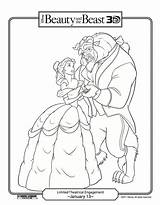 Coloring Pages Beast Beauty Disney Color Printable Engagement Stuff Fun Getcolorings Popular Getdrawings sketch template