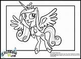 Princess Coloring Cadence Pony Little Pages Celestia Cadance Coloring99 Books Color Baby Print Pencil Choose Board Popular sketch template