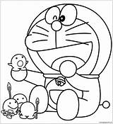 Pages Doraemon Laughing Coloring Color Online Rofl Printable Print Coloringpagesonly sketch template