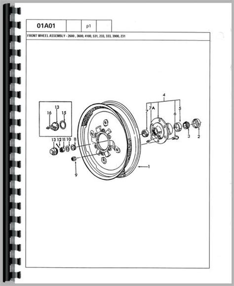 ford  tractor parts manual