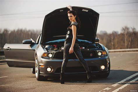 60 sexy cars and girls wallpaper and pictures