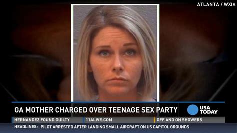police ga mom took part in naked twister party with daughter friends