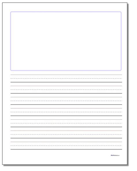 handwriting paper printable blank handwriting worksheets printable