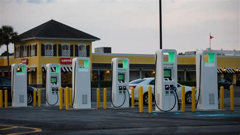 electrify america opening  fast charging stations  california