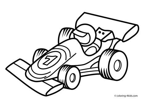 racing car transportation coloring pages  kids printable