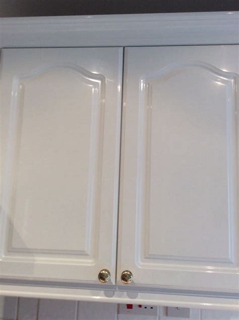 kitchen cabinet doors white high gloss    original packaging