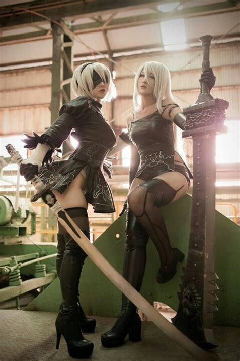 File 2b And A2 Cosplay  Fembotwiki