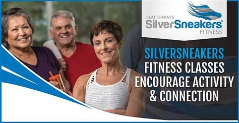 silversneakers fitness offers classes  encourage physical activity  social connection