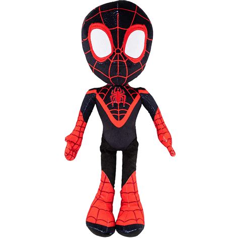 marvel spidey  amazing friends miles morales pillow buddy