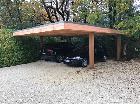carport design amenagement de terrasse en bois  aix en provence