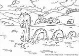 Ness Loch Monster Colouring Coloring Scotland Pages Lago Activityvillage Activity Kids Print Sheets Monstruo Del El Drawing Children Crafts Escocia sketch template