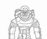 Freeze Mr Coloring Pages Coolboy Another Character sketch template