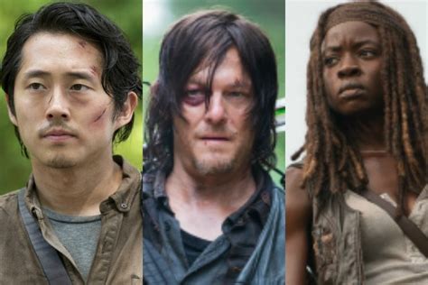 walking dead all 36 main characters in rick s group ranked photos