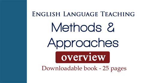 language teaching methods  approaches overview moroccoenglish