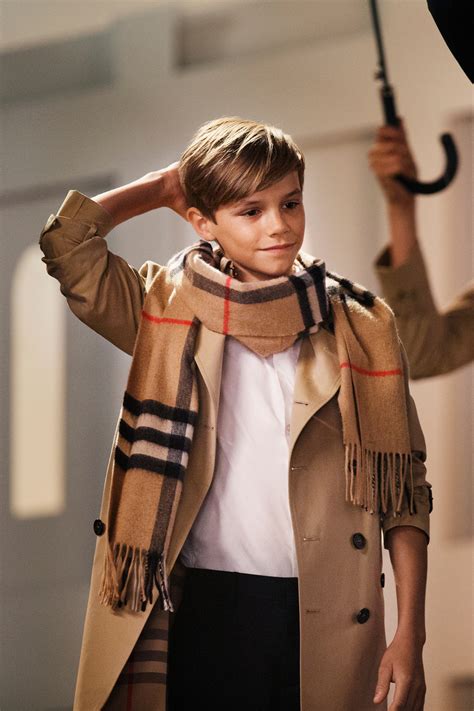 Romeo Beckham In Burberry S First Ever Christmas Advert