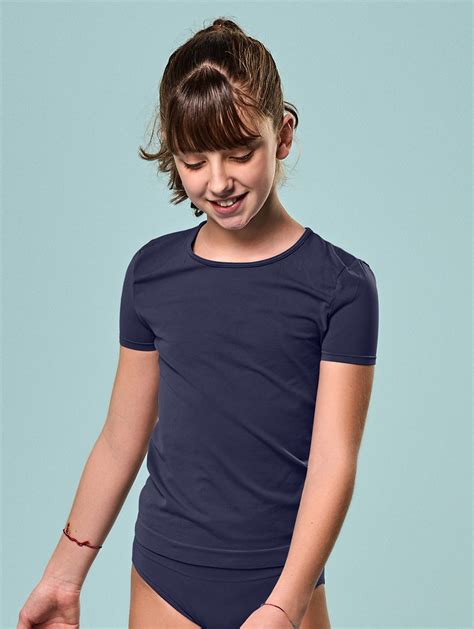 girl s t shirt blue focenza