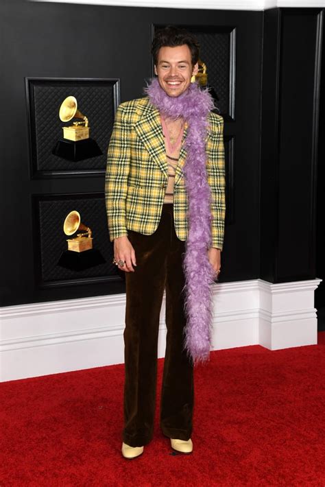 Harry Styles At The 2021 Grammy Awards 2021 Grammy Awards See All