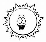 Sun Coloring Coloringcrew sketch template