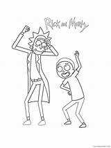 Morty Coloring4free sketch template