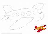 Airplane Tracing Draw Line Color Dashed Coloring Drawing Puzzle Kids Pages Dot Supercoloring Dots Printable Super Paper sketch template