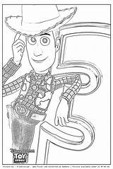 Coloring Toy Story Woody Pages Disney Printable Sherrif sketch template